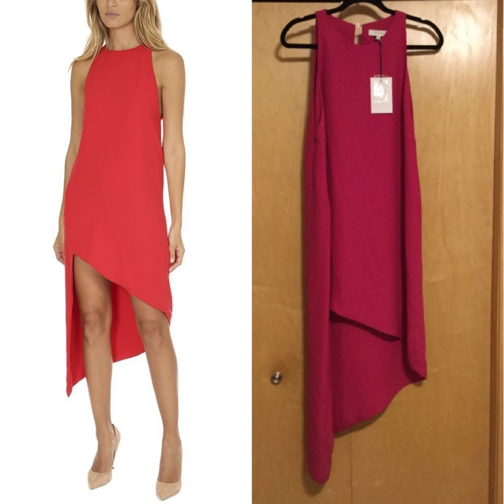 IRO Hamlin Asymmetric Crepe Dress